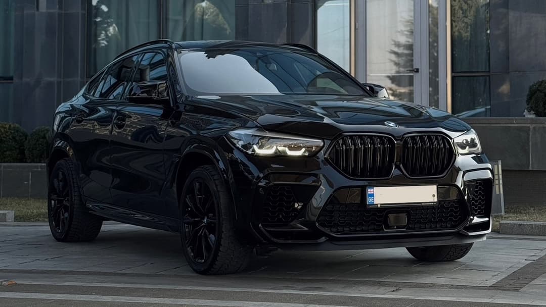 BMW X6 M Competition 2023 for rent in Tbilisi and Batumi, Georgia
