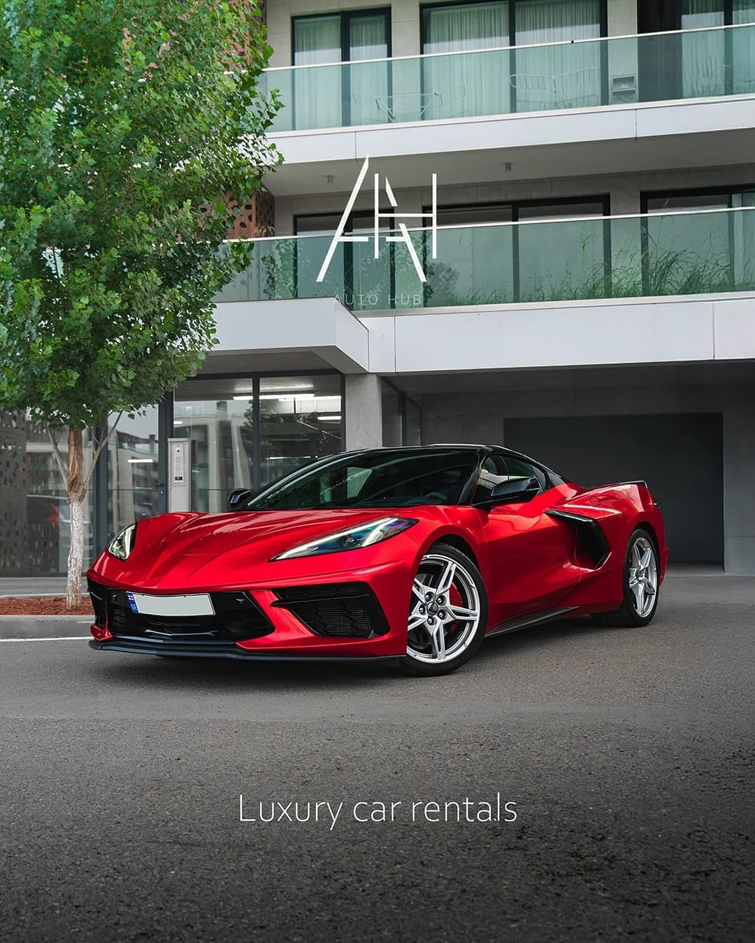 Chevrolet Corvette C8 2023 for rent in Tbilisi and Batumi, Georgia