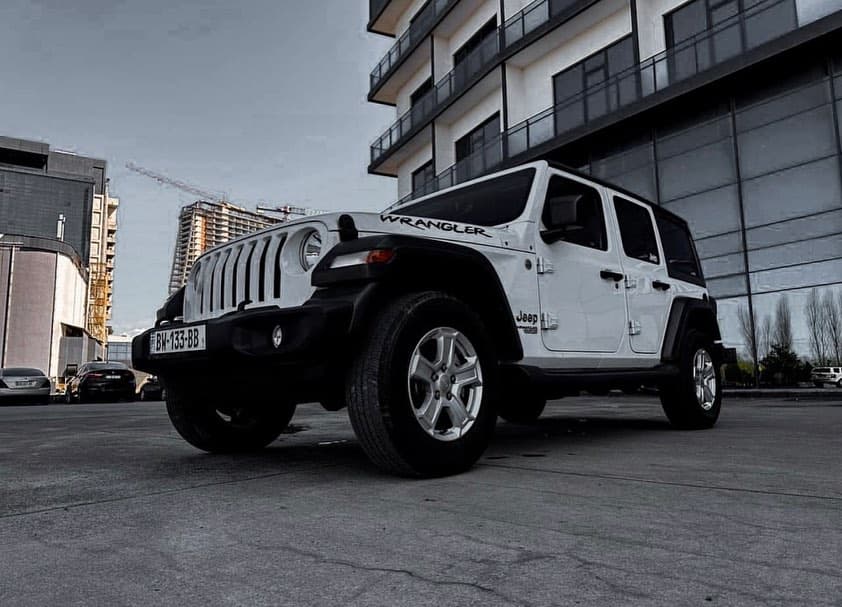 Jeep Wrangler Unlimited 2020 for rent in Tbilisi and Batumi, Georgia