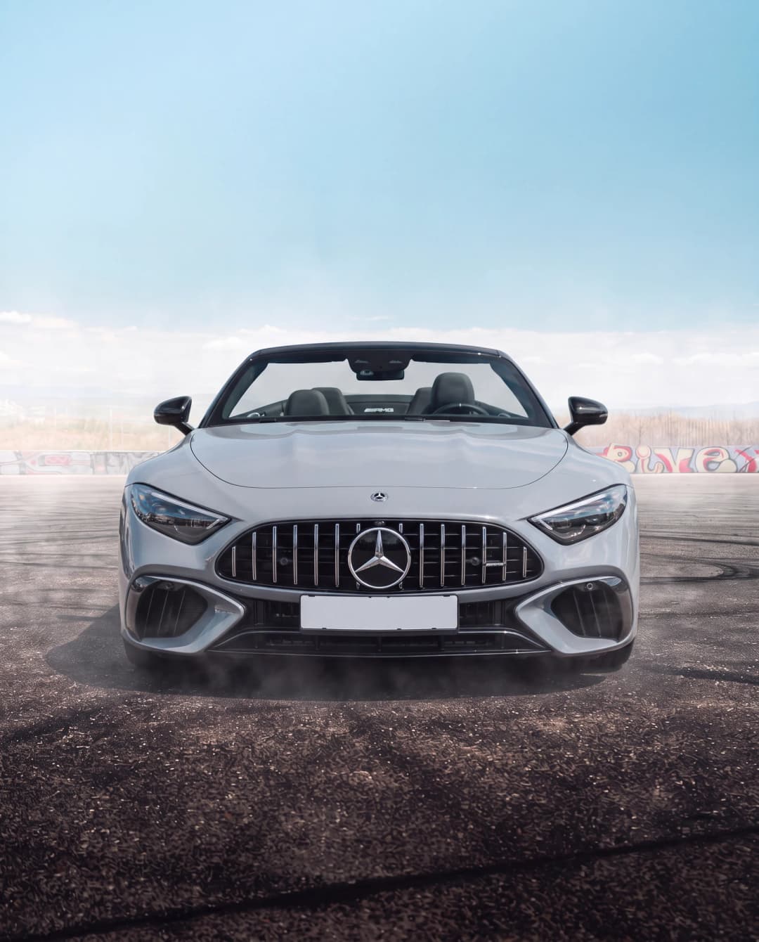 SL 63 front with AMG Panamericana grille