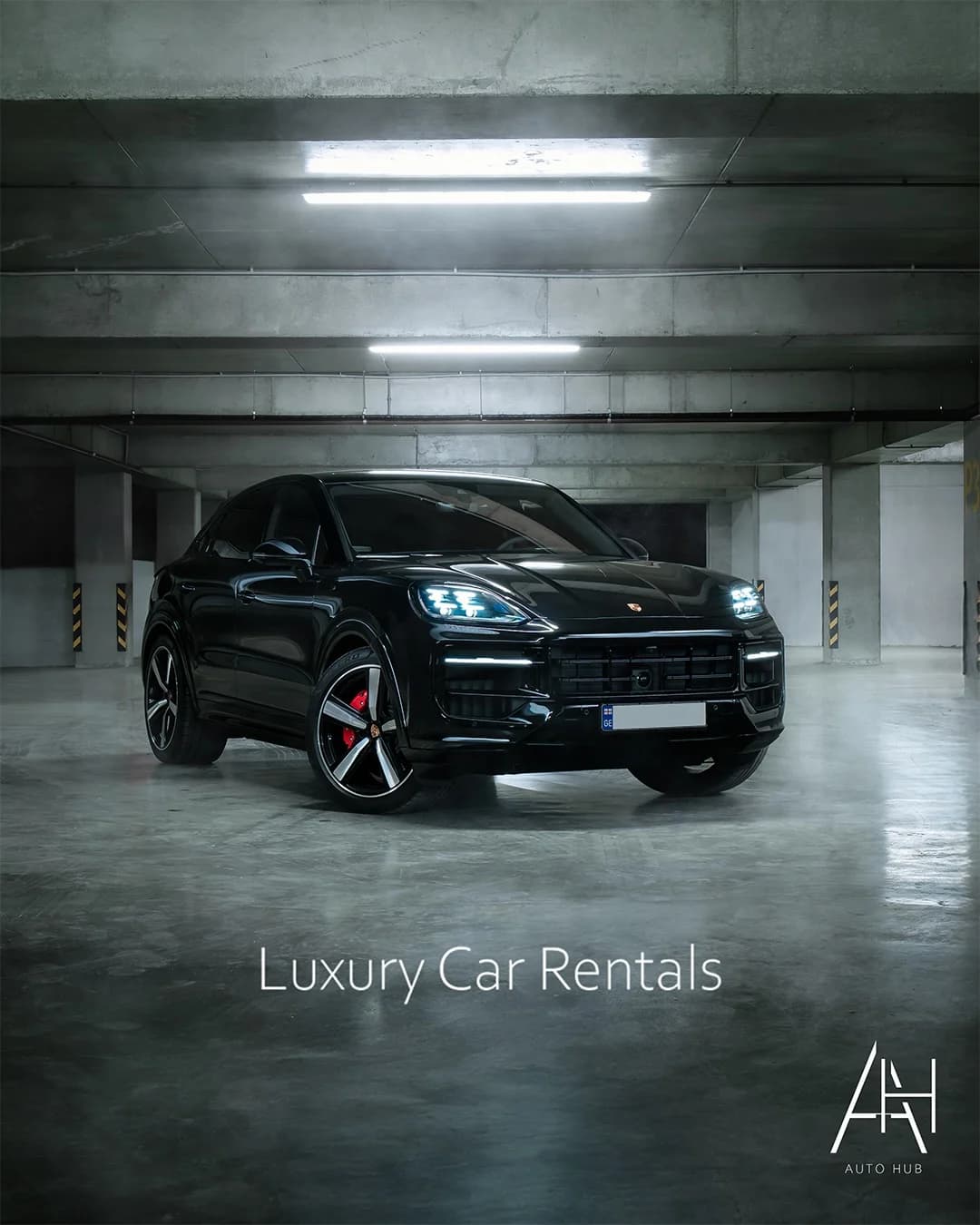 Porsche Cayenne Coupe GTS 2025 for rent in Tbilisi and Batumi, Georgia