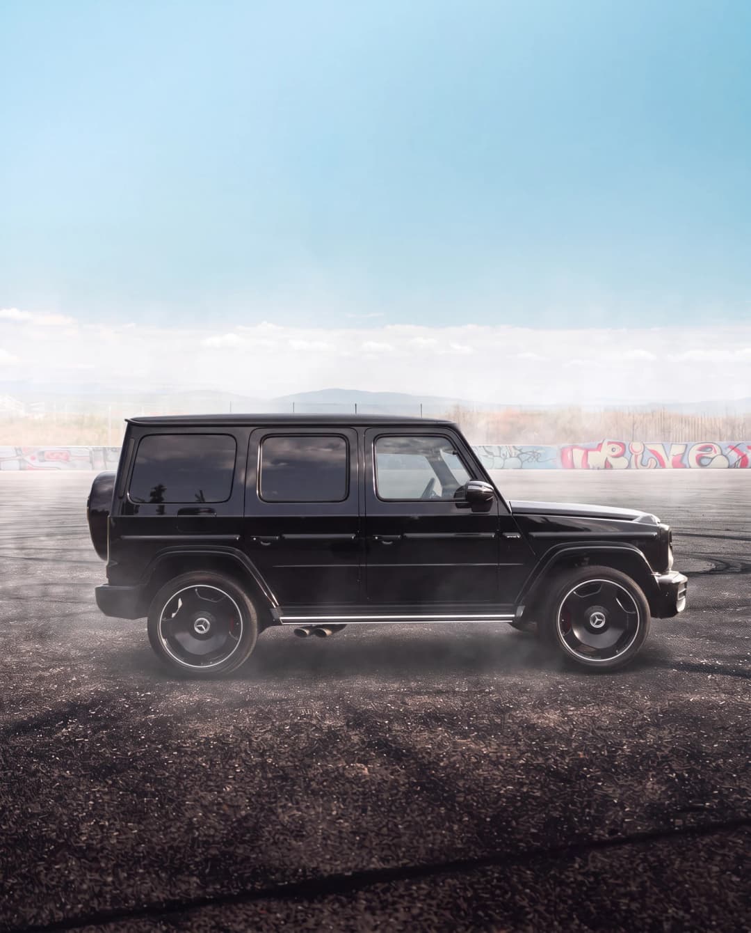 Black G63 2025 side profile
